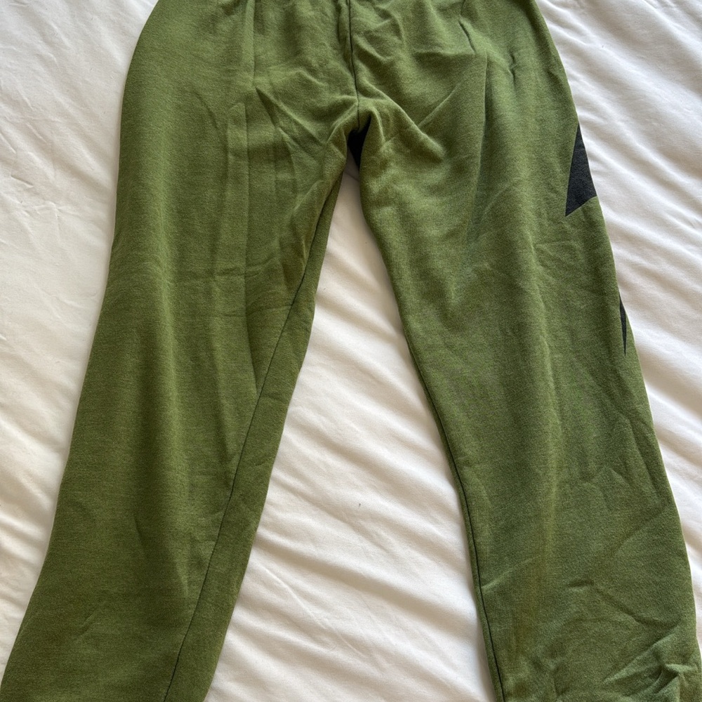 Aviator Nation Olive Green Sweat Pants